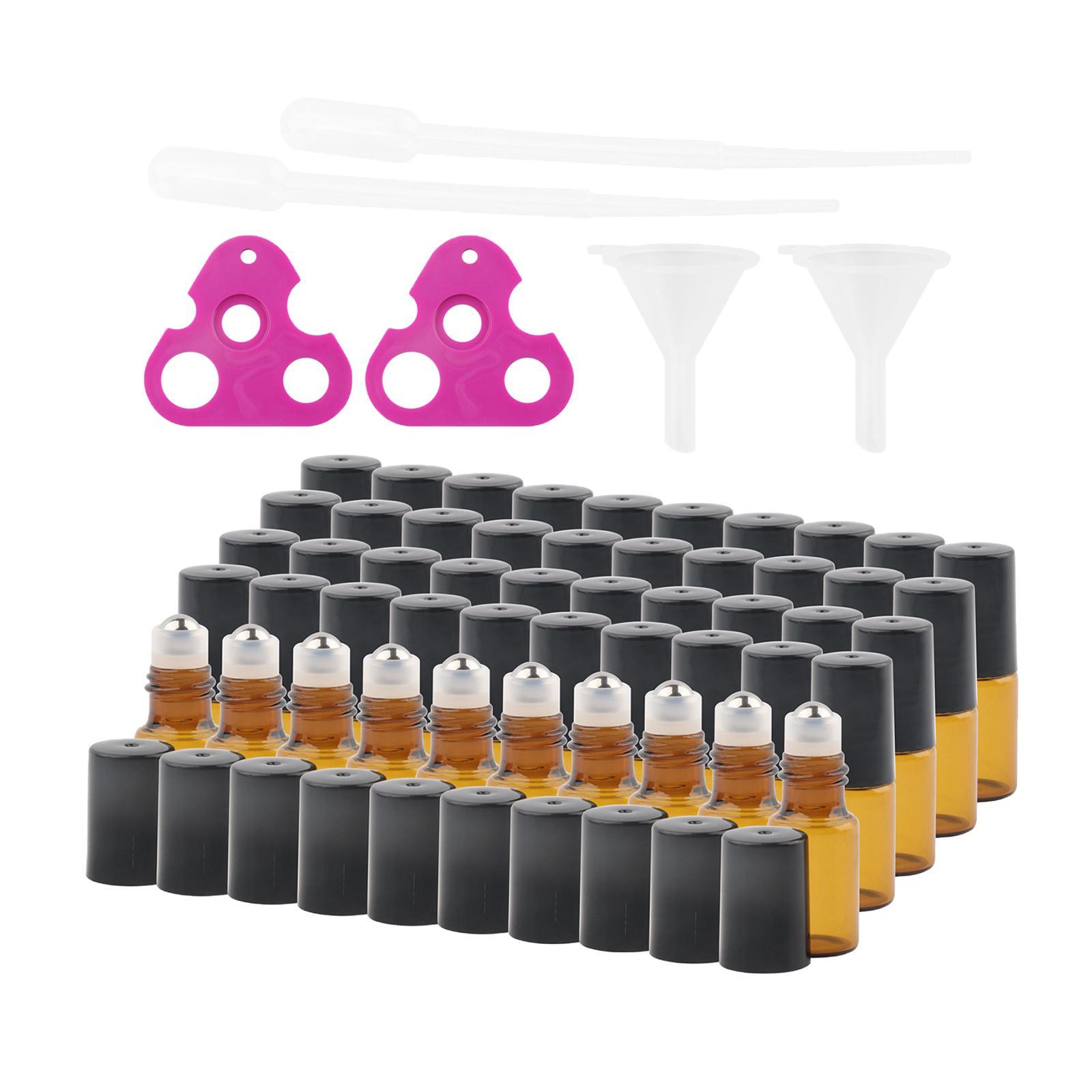 Rollerball Bottle Vial Leakproof Empty Refillable for Perfume Storage