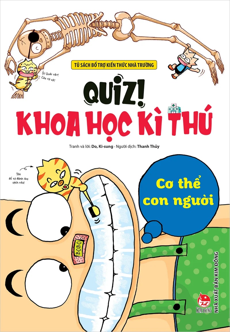 Sách - Quiz! Khoa học kì thú: Cơ thể con người