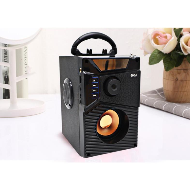 ️ Loa Bluetooth A300 Cực Hay Bằng Gỗ, Loa Công Suất Lớn, Loa Hát Karaoke Bluetooth Cầm Tay