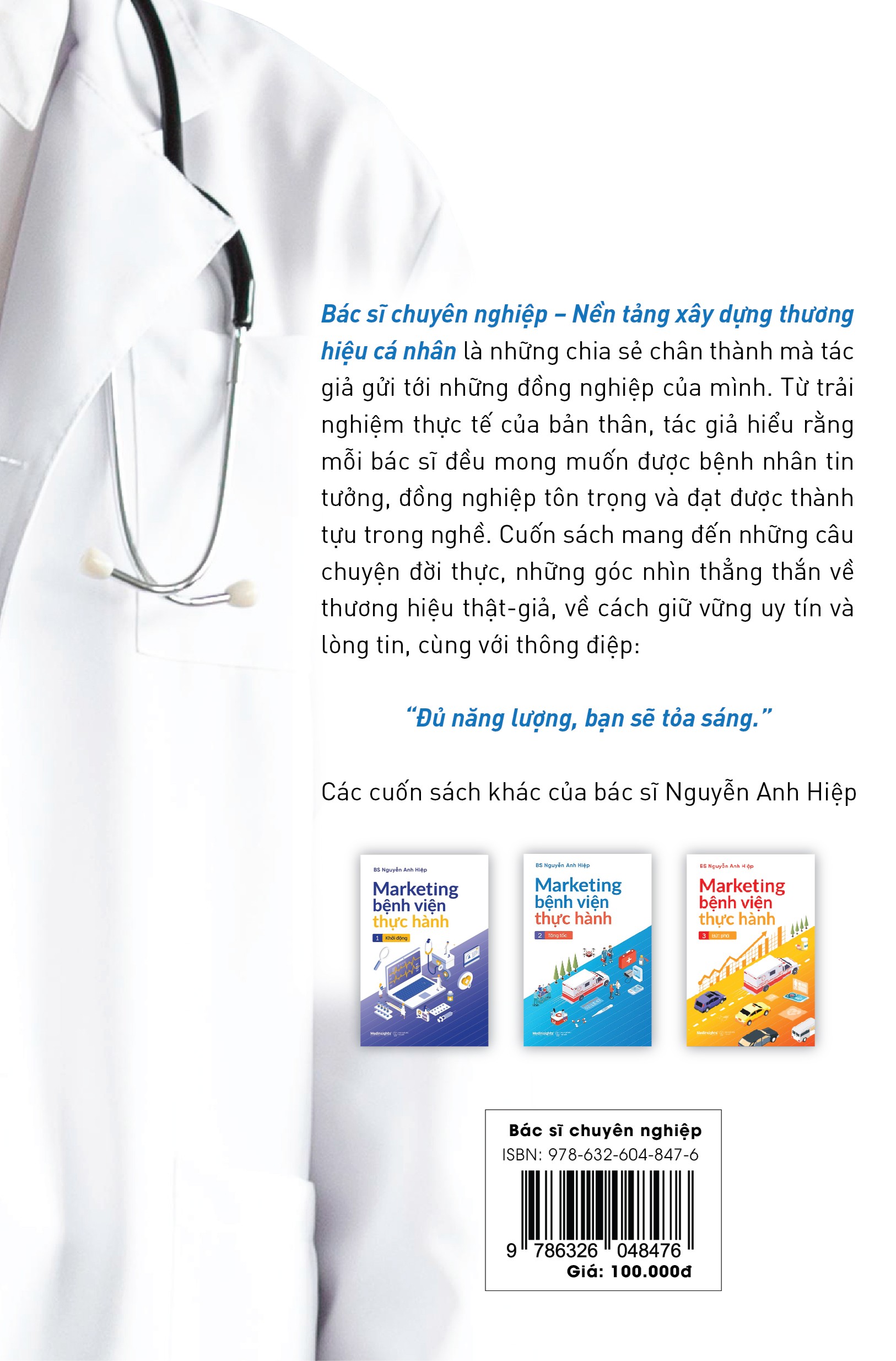 Sách Bác Sĩ Chuyên Nghiệp - Nền Tảng Xây Dựng Thương Hiệu Cá Nhân