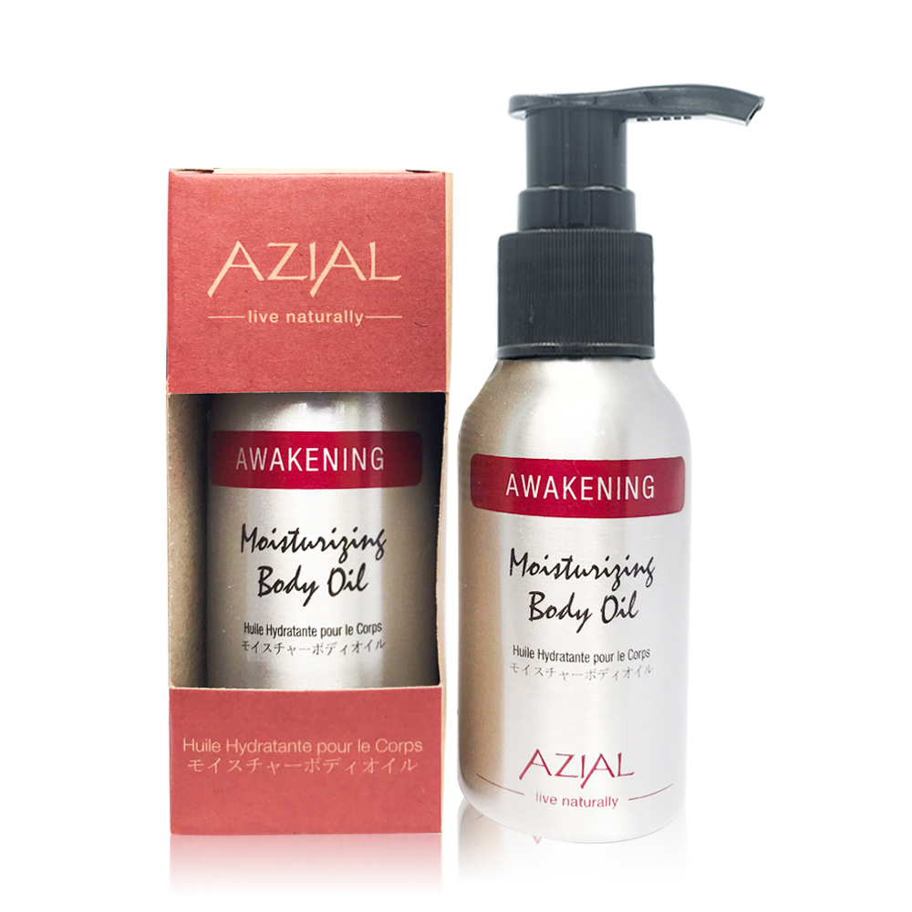 Tinh dầu massage body AZIAL Awakening Moisturizing Body Oil, dưỡng ẩm, làm dịu, chống oxi hóa, giảm căng thẳng thần kinh, tăng cường sinh lực