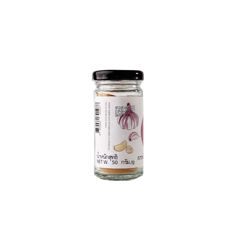 Bột Tỏi Hữu Cơ Lumlum Organic Garlic Powder 50g
