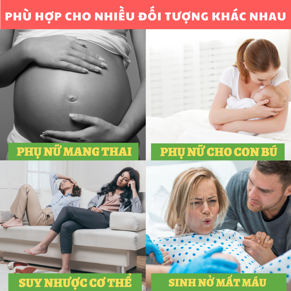 Thực phẩm PLUS MAMA A+ dành cho phụ nữ khi sinh nở bị mất máu, da xanh xao, cơ thể suy nhược hay người bị bệnh, người mới ốm dậy, suy nhược cơ thể hoặc sau phẫu thuật (Hộp 30 viên)