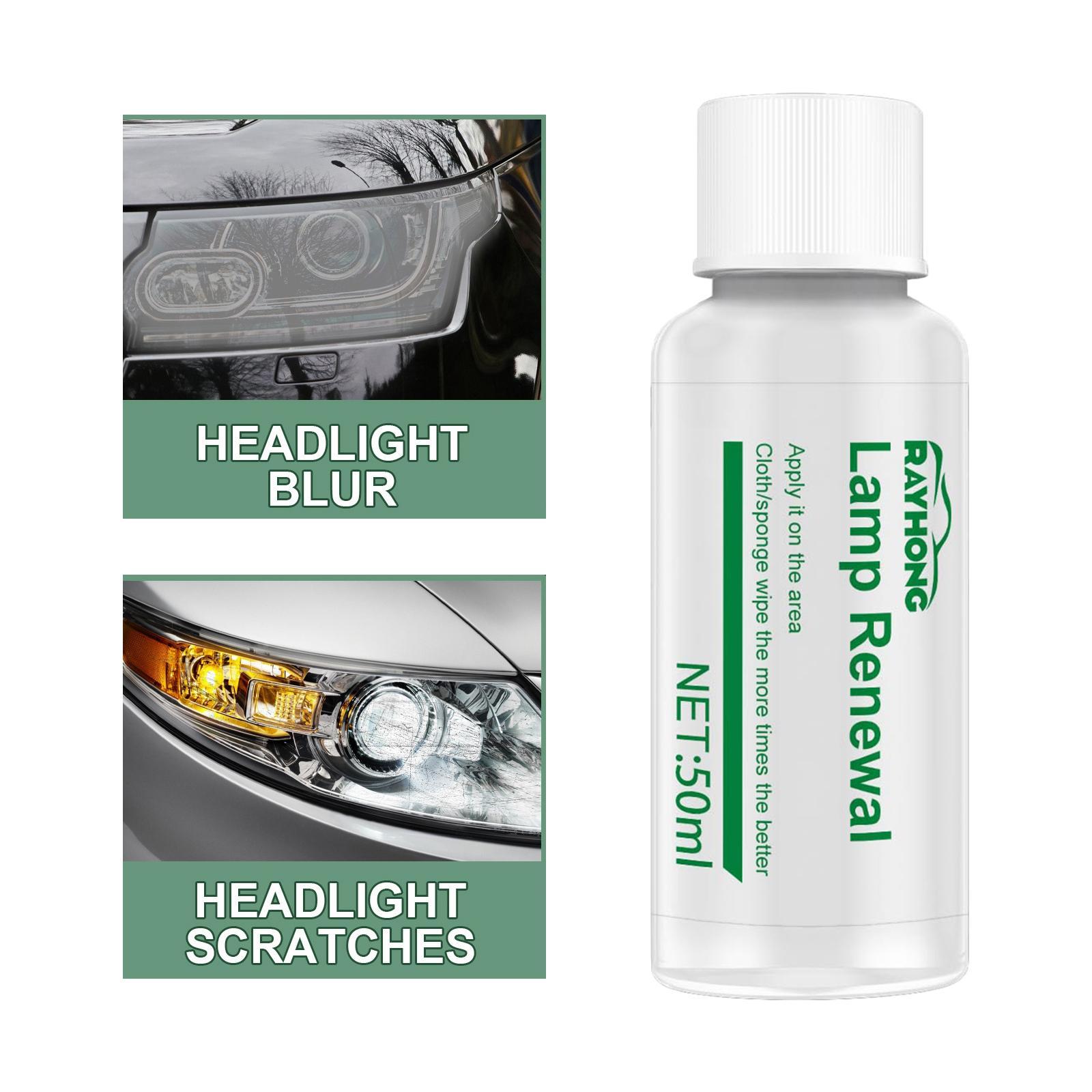Headlight Polisher Restorer for Lights Car Windows Brake Lights