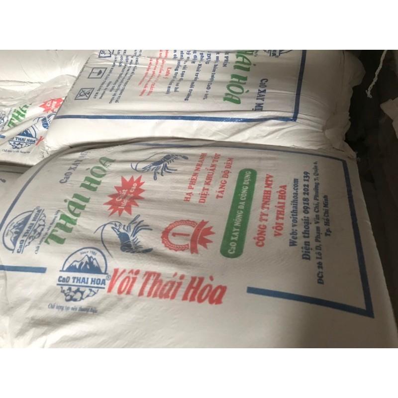 Vôi bột nông nghiệp 1kg thái hoà