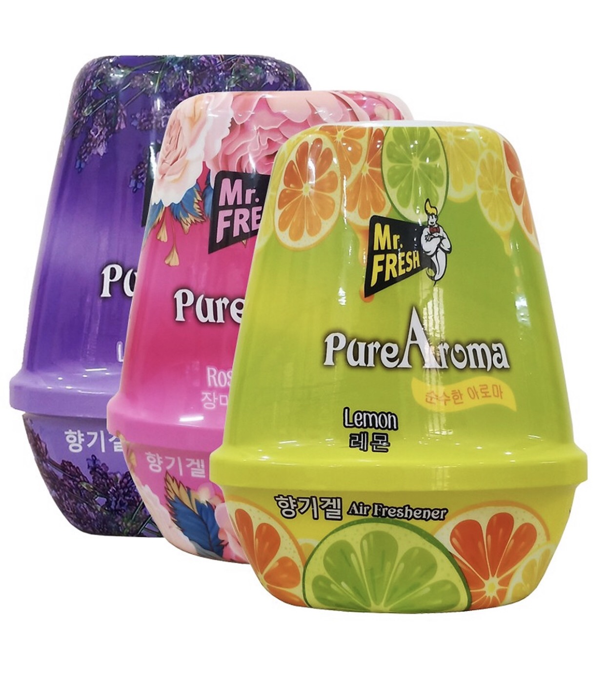 Combo 3 Sáp thơm Mr Fresh Pure Aroma 180g - nhập khẩu Hàn Quốc 