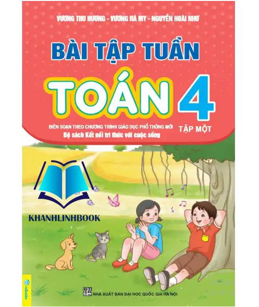 Sách - Bài Tập Tuần Toán 4 - tập 1 - Kết Nối Tri Thức