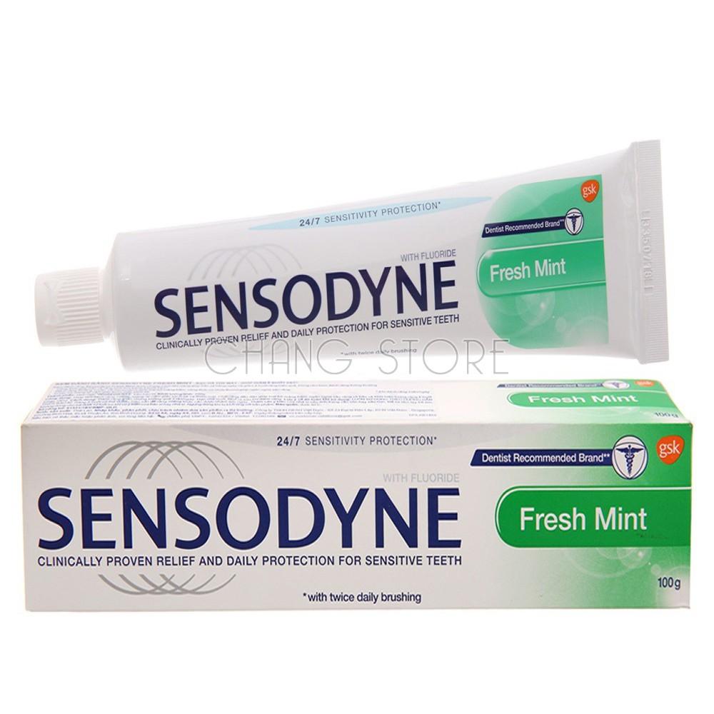 Kem đánh Răng Sensodyne 100g Thơm Mát Giảm Ê Buốt Bảo Vệ Toàn Diện