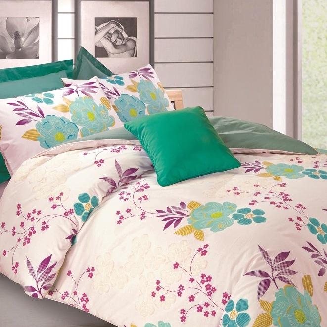 Bộ ga gối cotton Novelle Cruise 1M6x2M