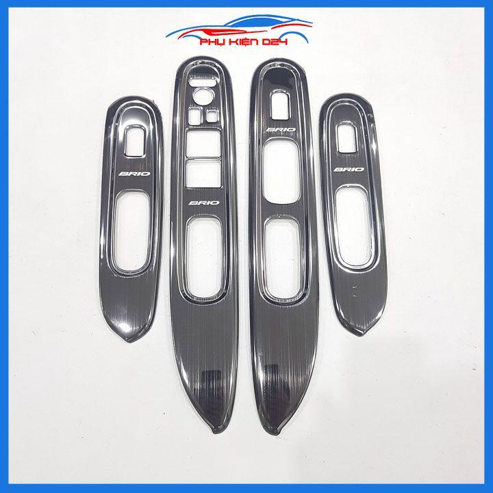 Ốp nội thất Brio 2019-2020 vân Titan bảo vệ chống trầy xước và làm đẹp xe