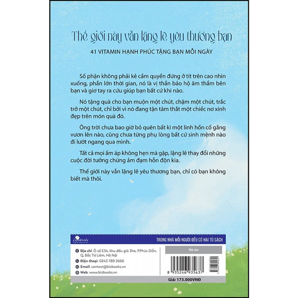 Sách - Thế giới này vẫn lặng lẽ yêu thương bạn: 41 vitamin hạnh phúc tặng bạn mỗi ngày - MCBooks