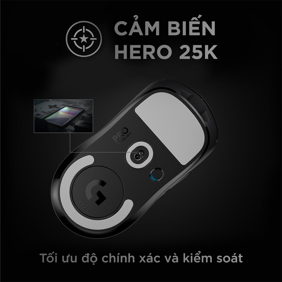 Chuột Logitech G Pro X Superlight - Hàng chính hãng