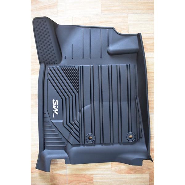 Thảm lót sàn xe ô tô LEXUS LX570 2007-2021 Nhãn hiệu Macsim 3W chất liệu nhựa TPE đúc khuôn cao cấp - màu đen