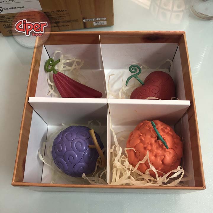 Bộ 4 trái Ác Quỷ One Piece - Mẫu 2