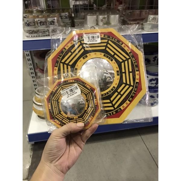 Gương bái quái gỗ lồi nhiều size