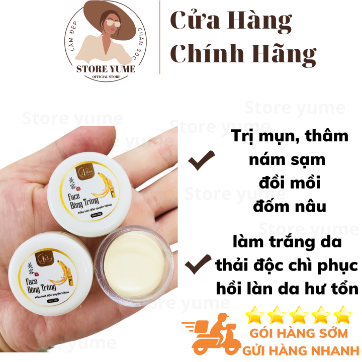 Kem face đông trùng Nicos 10g
