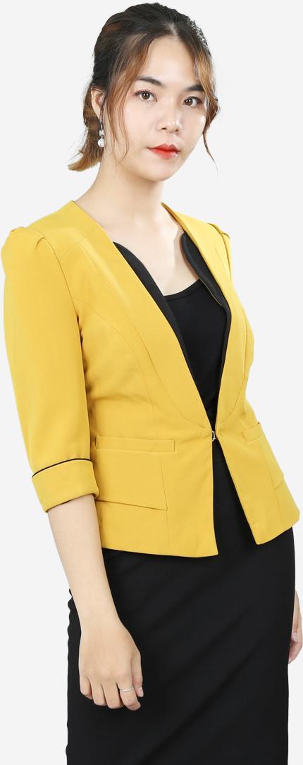 Áo vest nữ AVP0261VC vàng chanh