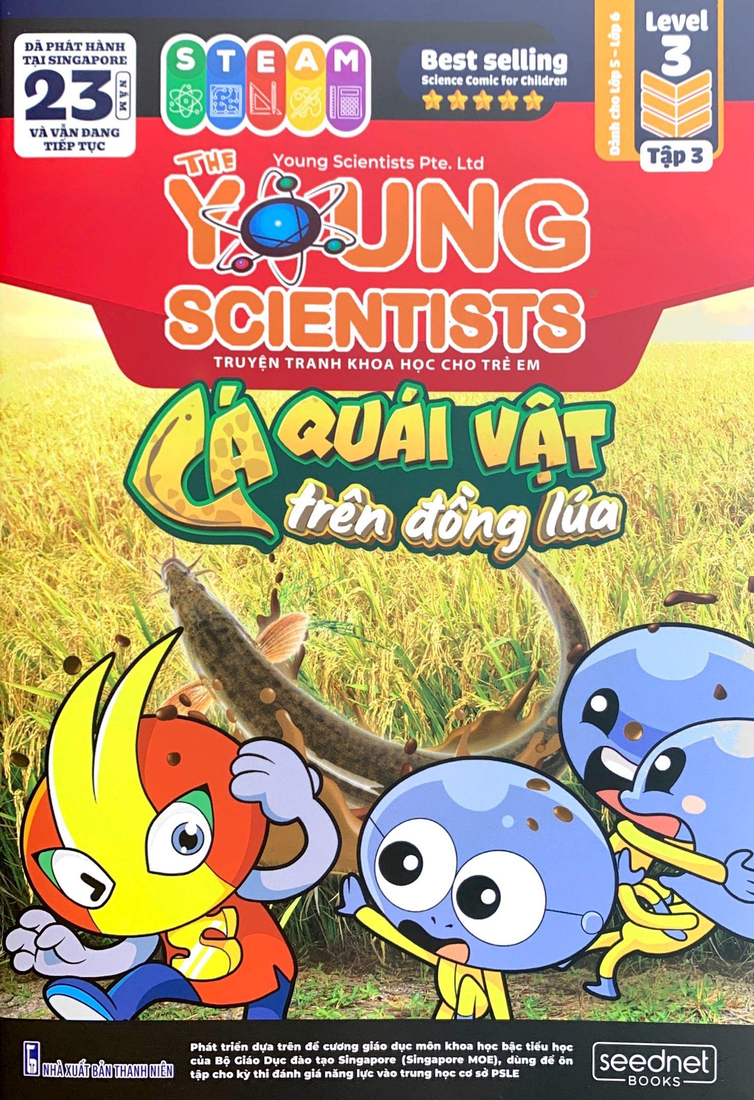 The Young Scientist - Truyện Tranh Khoa Học Cho Trẻ Em - Level 3 - Tập 3: Cá Quái Vật Trên Đồng Lúa
