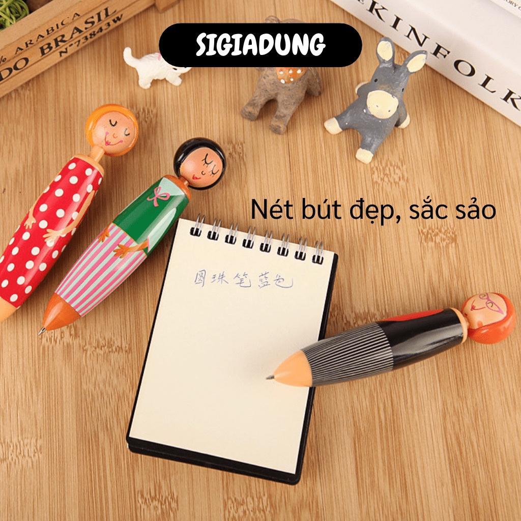 Bút Bi Cute - Bút Hình Búp Bê Kiểu Dáng Độc Lạ Cho Bé Hứng Thú Học Tập 8488