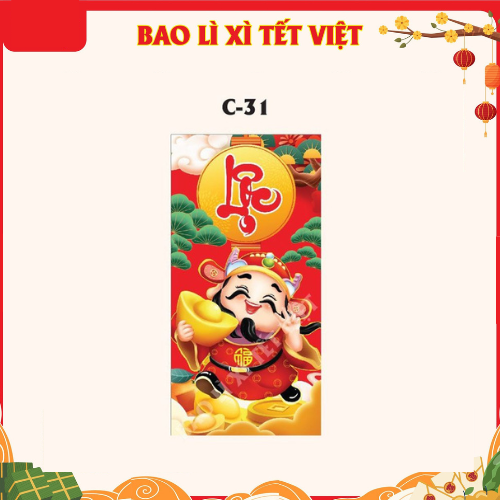Bao Lì Xì 2023 Set 10 cái - C31
