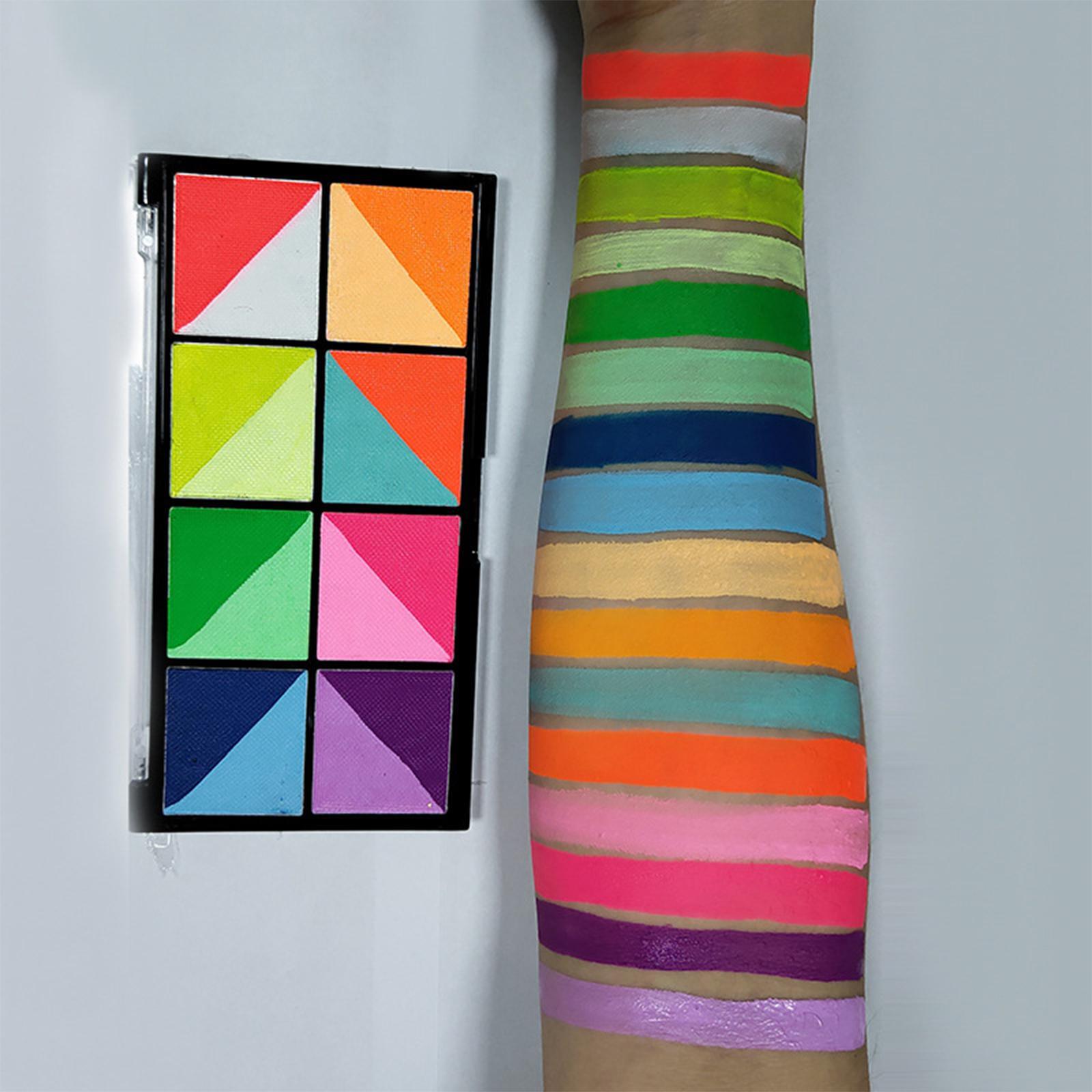 Face Body Painting Palette Facepaints for Party Halloween Cosplay