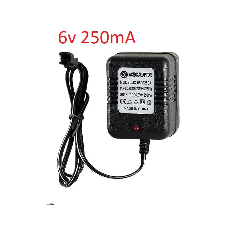 Pin và sạc adapter 6v 700mah Pin sạc đồ chơi điều khiển tốt giá sỉ