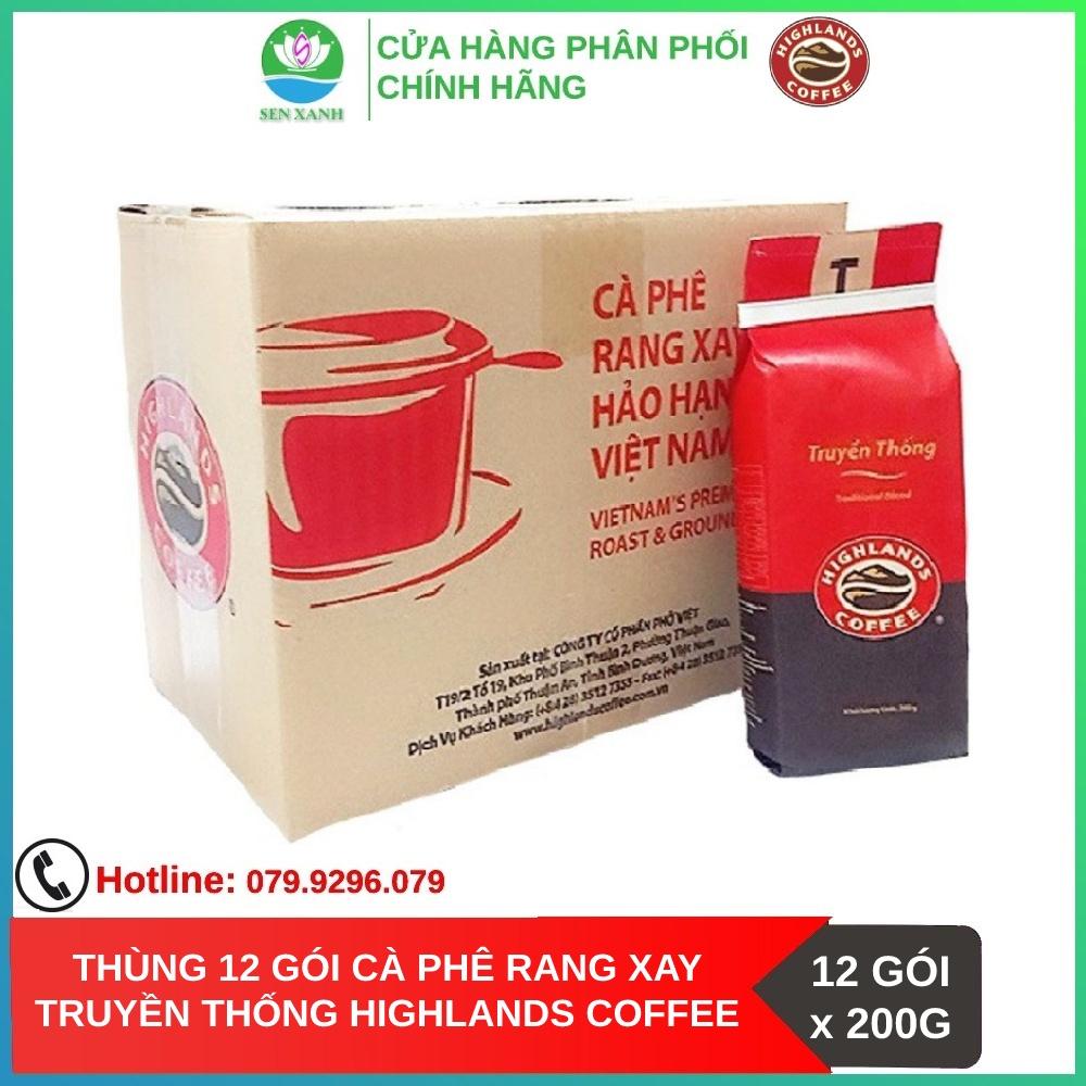 Mua 3 gói tặng 1gói Cà phê Rang xay Truyền thống Highlands Coffee 200g