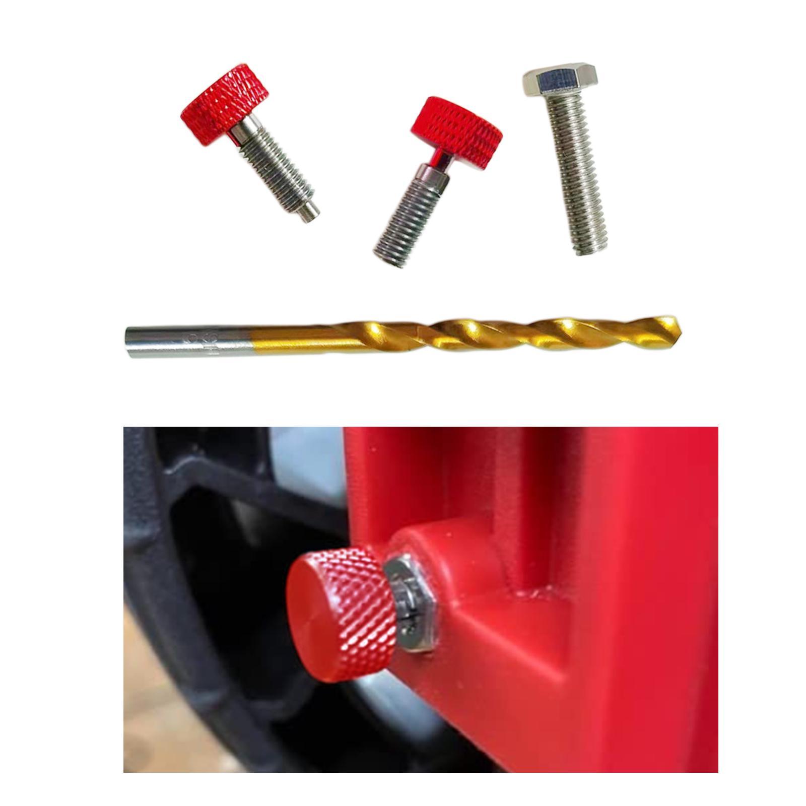 Lock Out Handle Retractable Handle, Quick Release Pins, Lock Quick Release Removal Hand Retractable Spring Plunger for Rolling