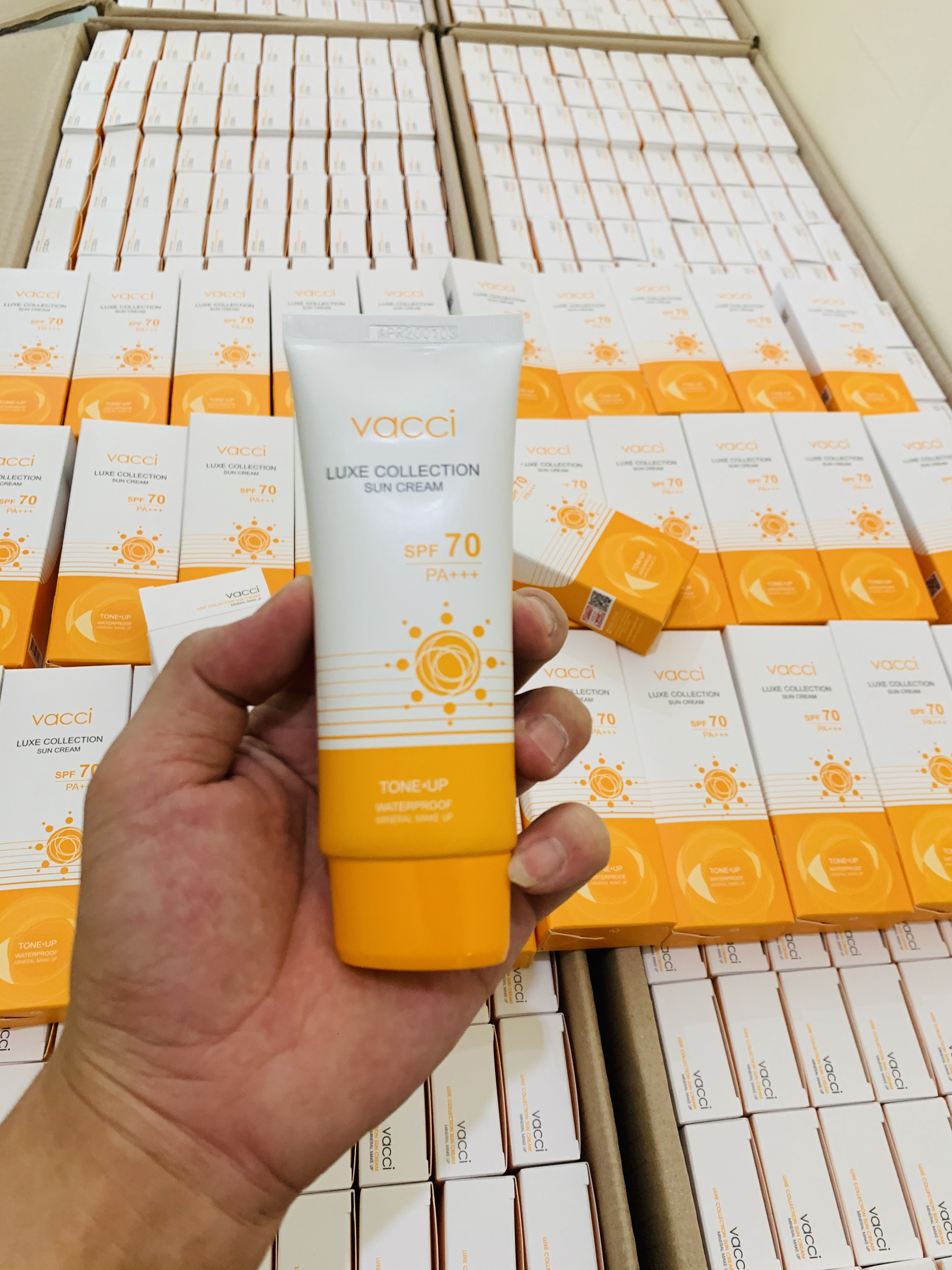 Kem Chống Nắng Vacci - Sun Cream VACCI (SPF 70PA+++  70ml)