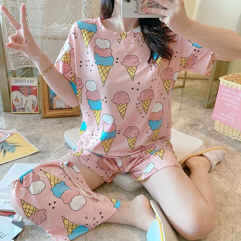 Bộ mặc nhà cotton bigsize dễ thương đồ bộ BC10