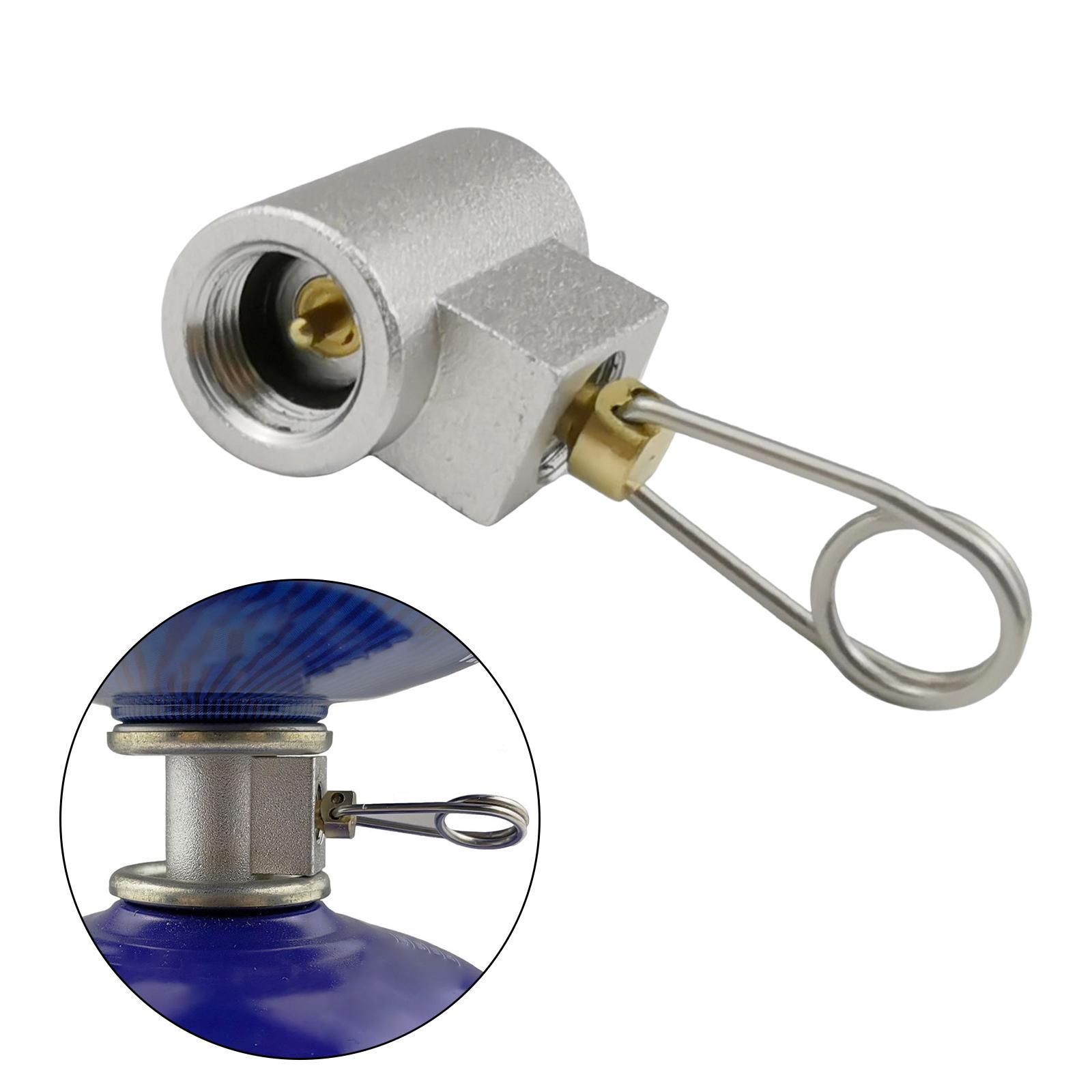 Gas Refill Adapter Shifter Connector Camping Gas Adaptor for Outdoor