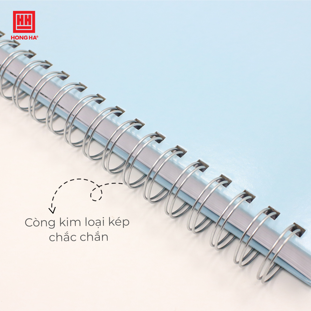 Sổ lò xo kép A4 Hồng Hà 300 trang bìa cứng - 4011
