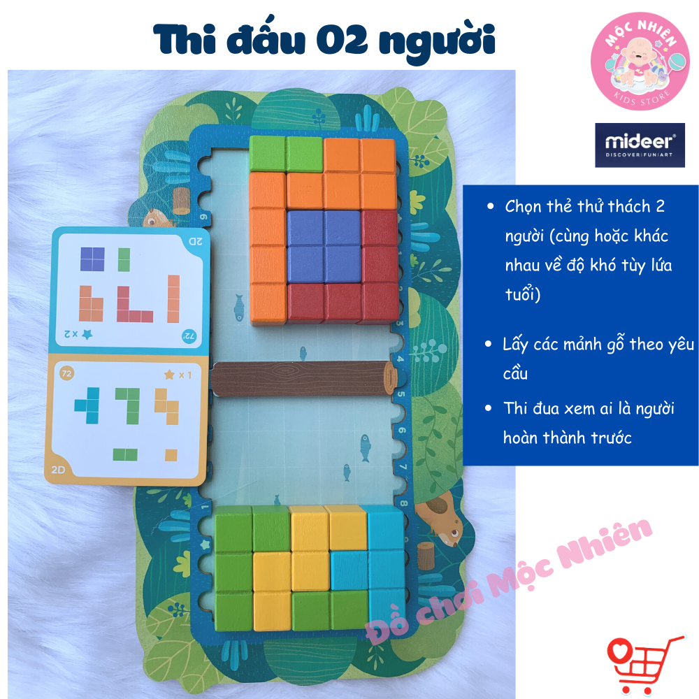 Đồ Chơi Trí Tuệ Thử Thách 5 trong 1 - Mideer Logic Challenge 5in1 MD1117