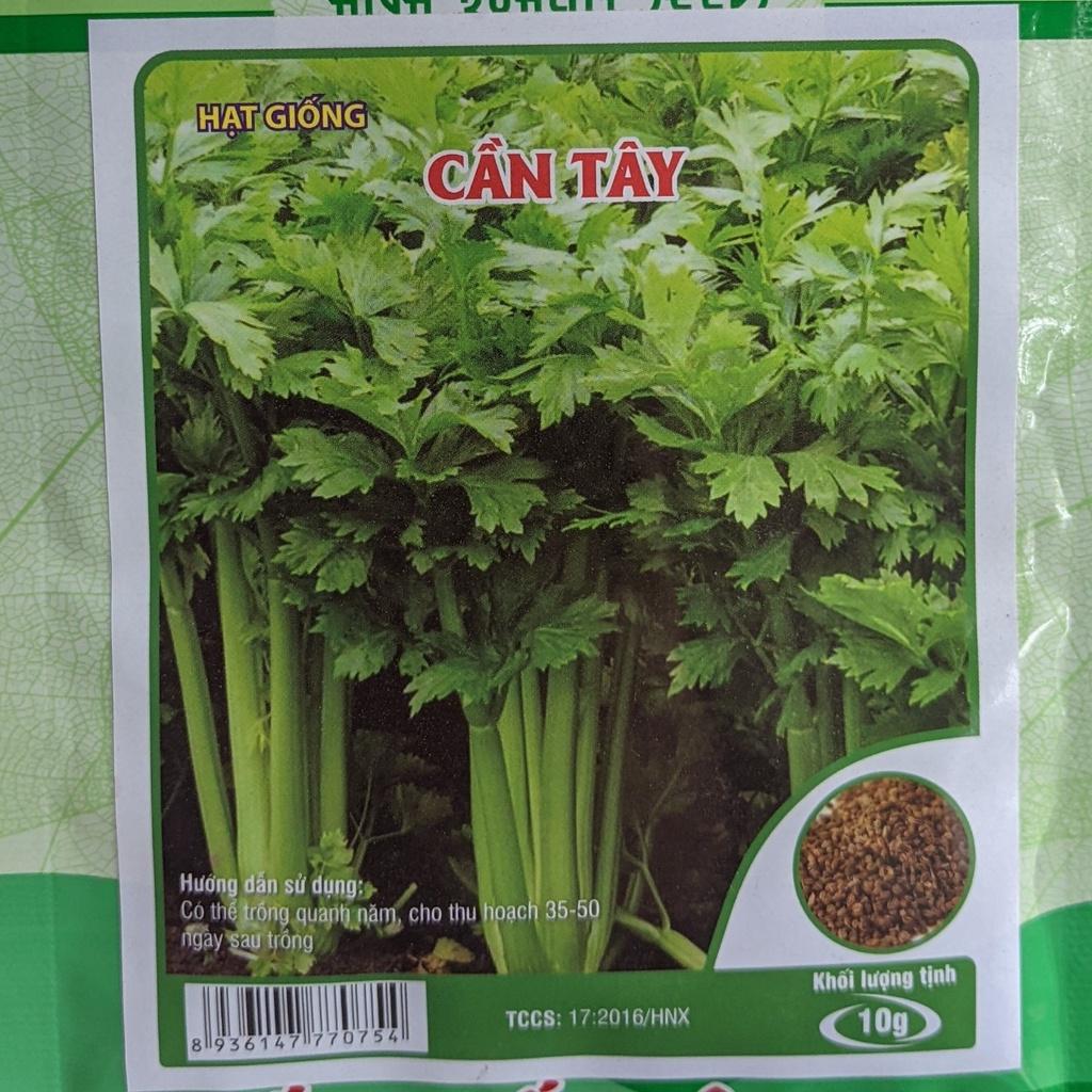 Hạt giống Cần Tây 10g. Dùng làm nước ép cần tây