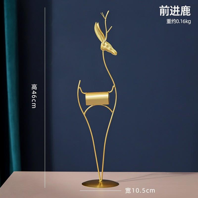 Tượng hươu để bàn trang trí bàn học và làm việc