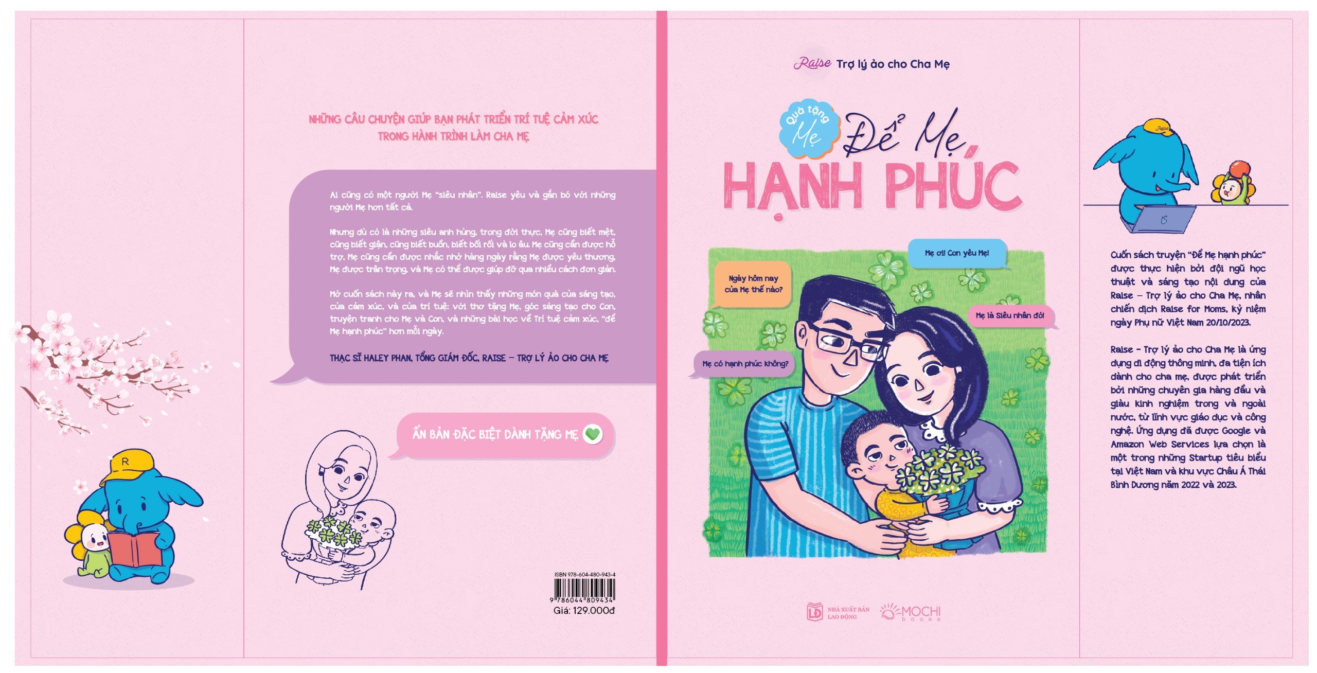 Sách - Để mẹ hạnh phúc, quà tặng mẹ