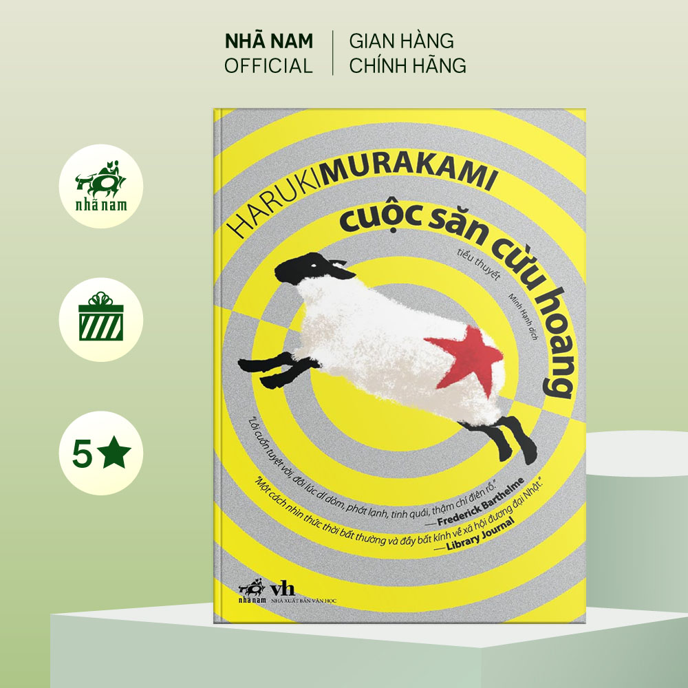 Sách - Cuộc săn cừu hoang (Haruki Murakami) (TB 2022) - Nhã Nam Official