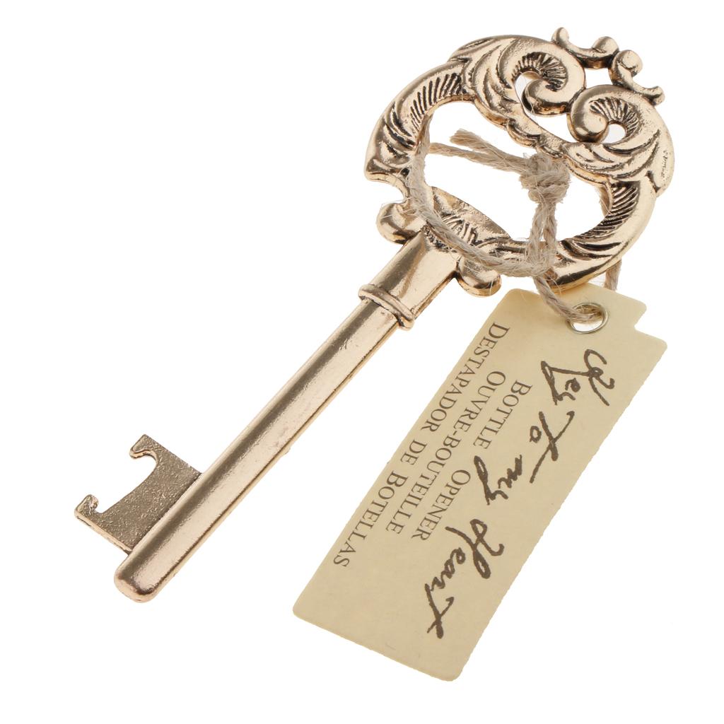 Key Design Skeleton Key Beer Bottle Opener Wedding Party Gift Favor