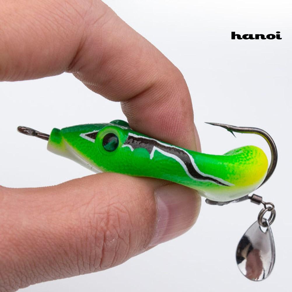 Mồi Câu Cá Giả Hình Ếch 6cm 13g