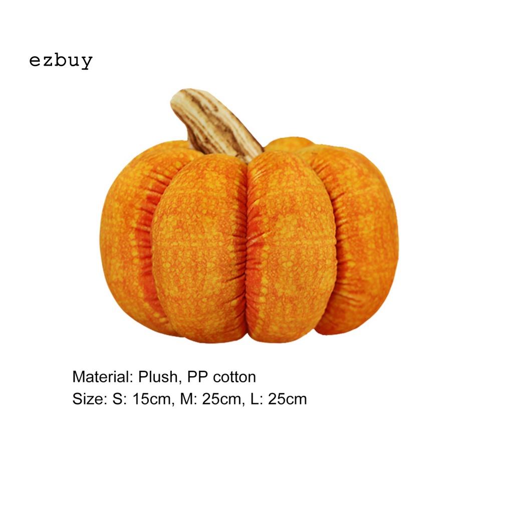 Bí Ngô Nhồi Bông Mềm Mại Làm Quà Tặng Halloween Cho Bé