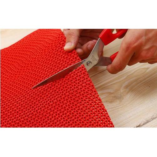 Thảm Nhựa Lưới Chống Trơn Trượt Dày PVC Lót Sàn Nhà Tắm, Nhà Xe, Hồ Bơi 90x50cm