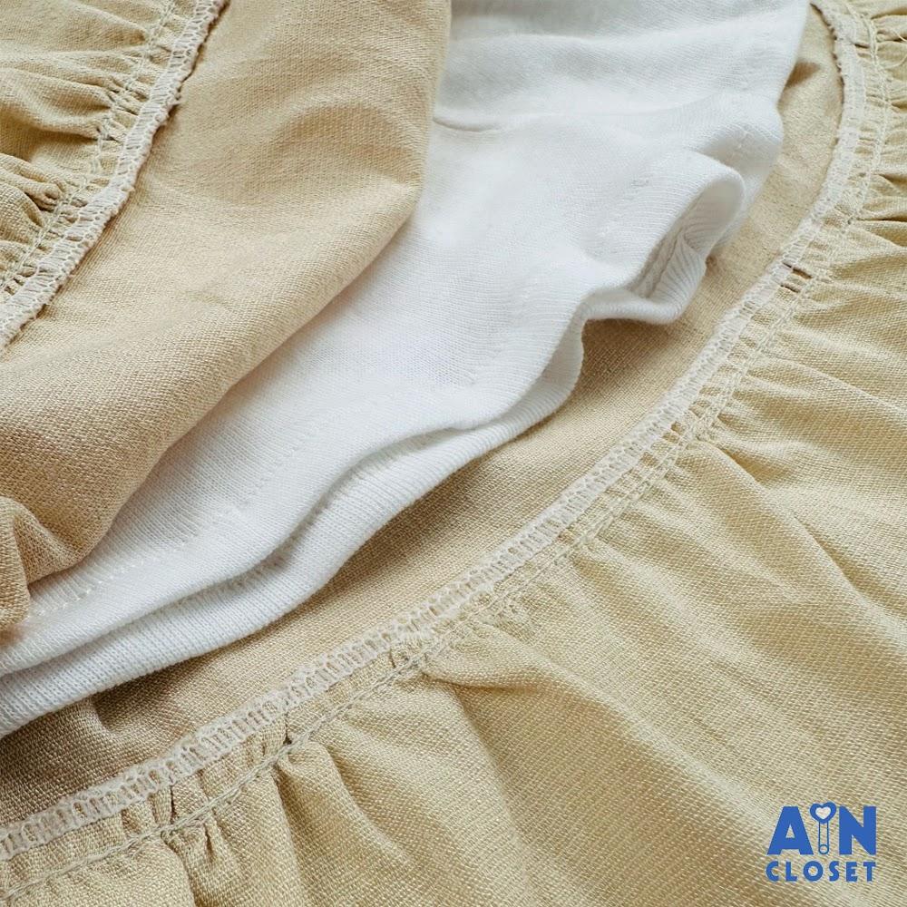 Bộ áo váy ngắn bé gái hoạ tiết Hoa Thủy Thủ xanh cotton - AICDBGQAHHRW - AIN Closet