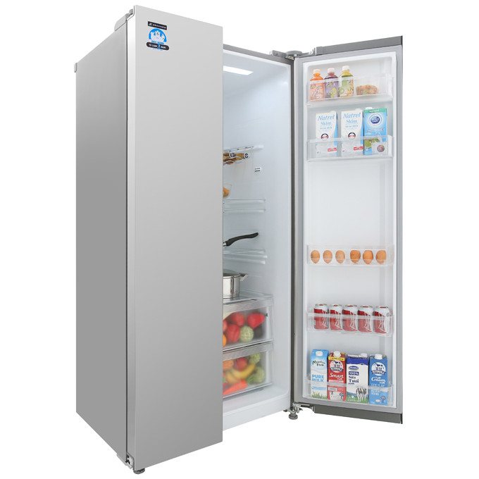 Tủ lạnh Midea MRC-690SS - inverter, 584 lít