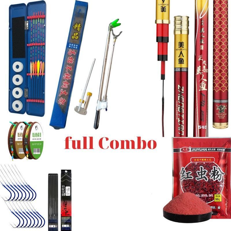 Cần Câu Tay Hoả Long Độ Cứng 6H Tặng Kèm Ngọn Phụ CT27