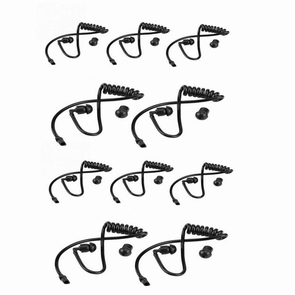 10 Pieces PTT Acoustic Tube in Earphones for / / Walkie Talkie