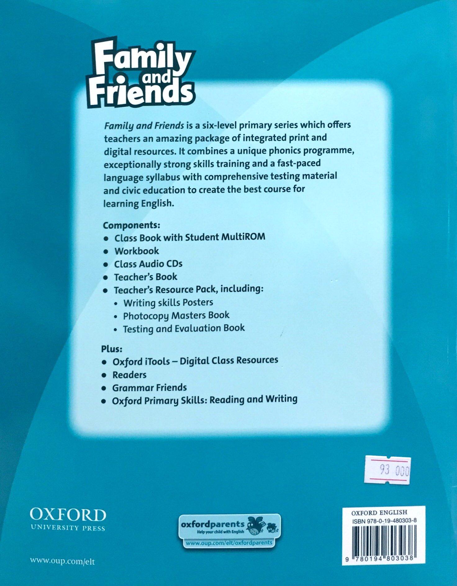 Family and Friends 6 Workbook (British English Edition)