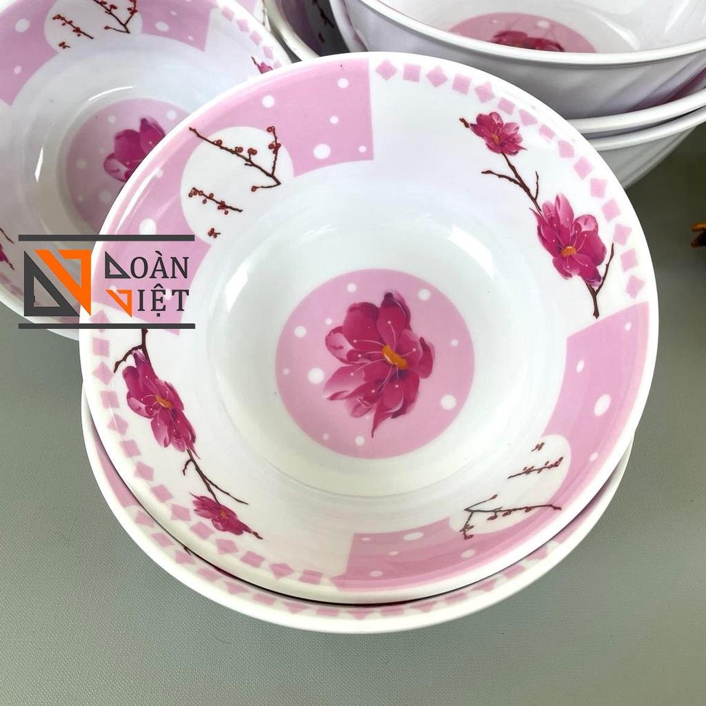 TÔ Melamine bộ [TÔ XOẮN] cao cấp NHIỀU SIZE - HÀNG VIỆT NAM CHẤT LƯỢNG CAO,c hịu nhiệt tốt, bóng đẹp, HOA VĂN SANG TRỌNG