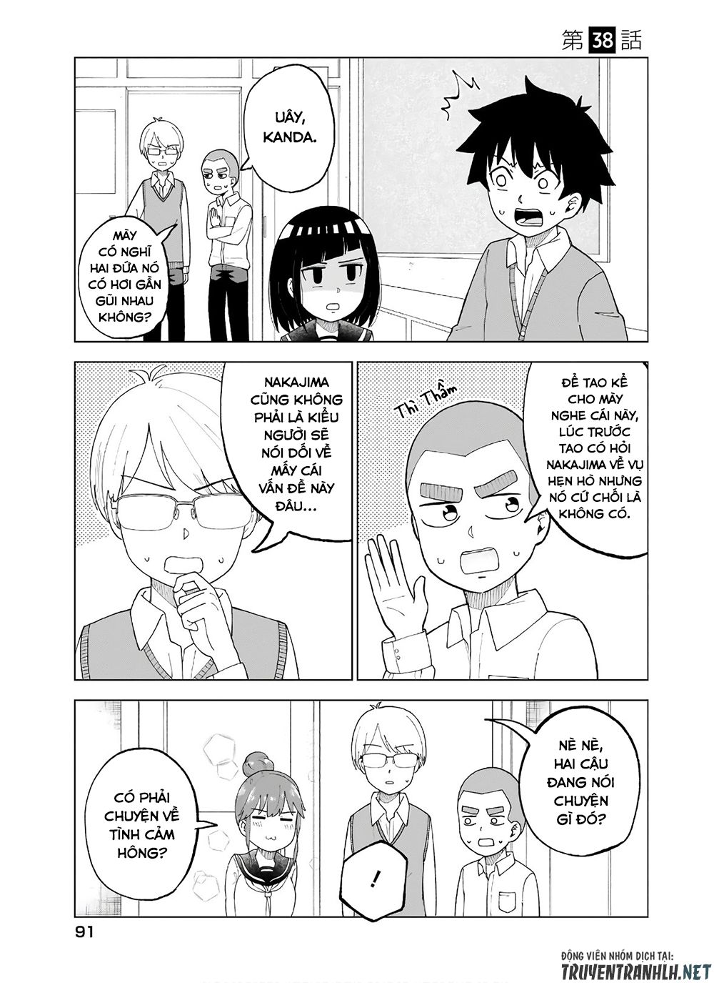 tanaka-san trong lớp tôi thật sự là siêu đáng sợ chapter 38 1