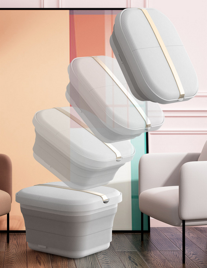 Máy massage chân Folding Foot Bath Điều Khiển Từ Xa - Home and Garden