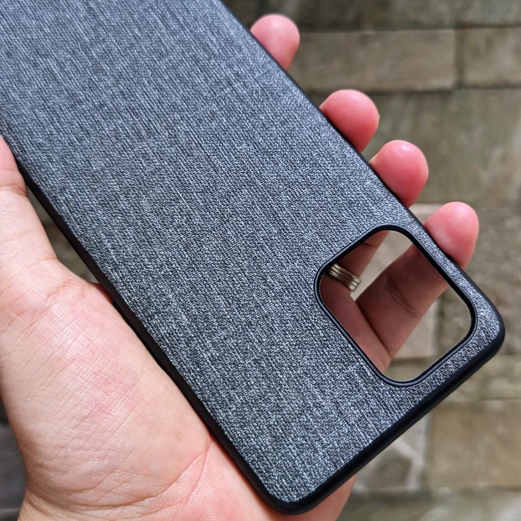 Ốp lưng Find X3,X3 Pro vân vải Jean chống bám vân tay, Nhiều màu